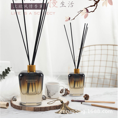 廠家直供無火香薰套裝臥房專用藤條香氛精油 支持貼牌加工定制