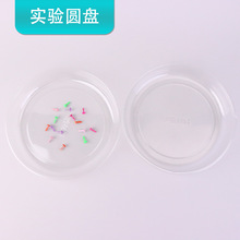 大号塑料圆形实验盘蒸发培养皿水槽透明化学物理收集盘中小学材料