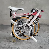 Fuyao подходит для модификации аксессуаров для складных велосипедов Brompton ONE Continental, складная внешняя шина с желтым краем