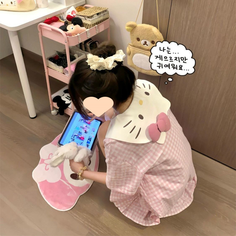 5149 핑크 헬로키티 나이트가운 [부드럽고 편안하며 고품질]