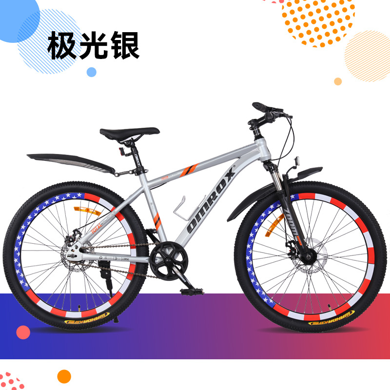 Bicicletas de montaña de amortiguación para adultos bicicletas de doble cilindro para estudiantes de secundaria adolescentes bicicletas de carretera 26 pulgadas
