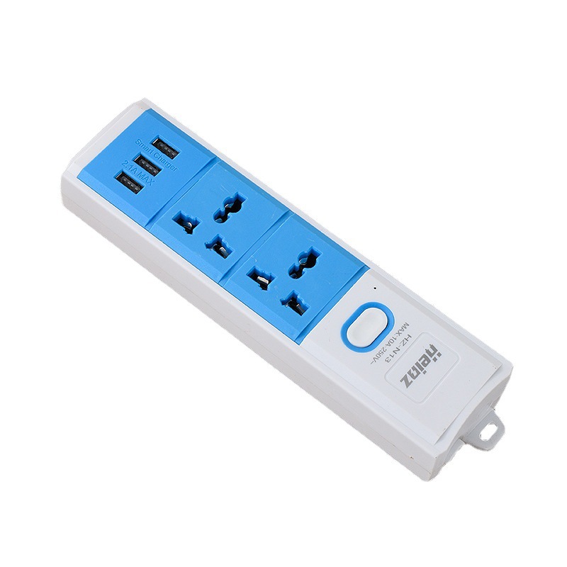 Jack multifuncional africano multipropósito tres cuatro cinco 345 filas de color mezclado multi-USB enchufe de fila de carga