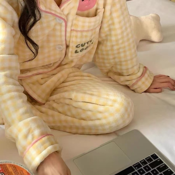 keep warm cute pijama