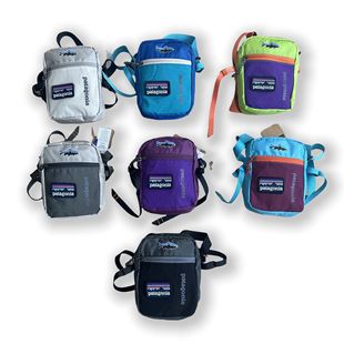 Pata Personalized Letter Vertical Style Trendy Brand Shoulder Bag Unisex Phone Bag Outdoor Color-Blocking Sports Bag