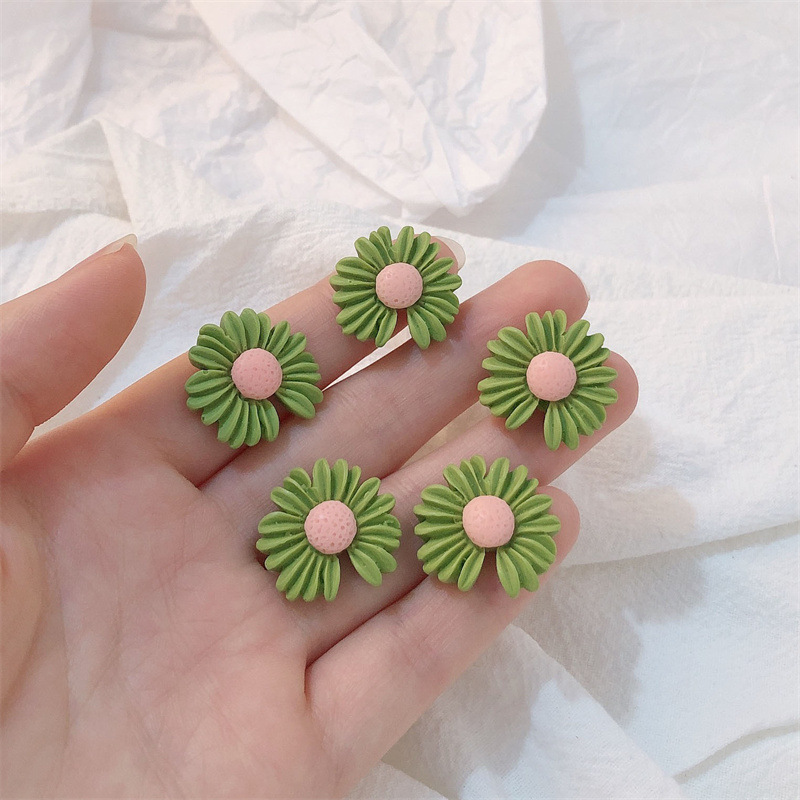 Xiaozou crisantemo resina horquilla accesorios teléfono móvil Shell diadema material caja de almacenamiento taza agua pegatinas DIY joyería