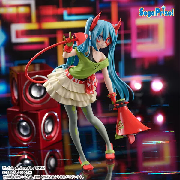 Оригинальная и подлинная костюм SEGA Hatsune Miku Рождество зимнее платье сценическое костюм мировой план сцены фигурка