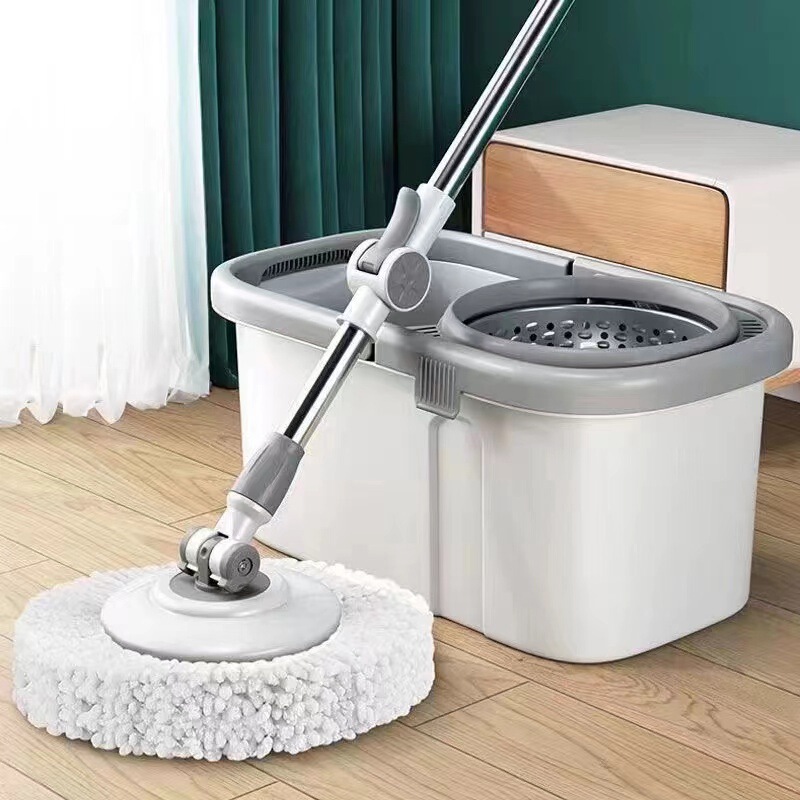 Rotating Mop Yilu Clean Household 2024 New Hand-free Mop Bucket Drying Mop Bucket Mop Wholesale
