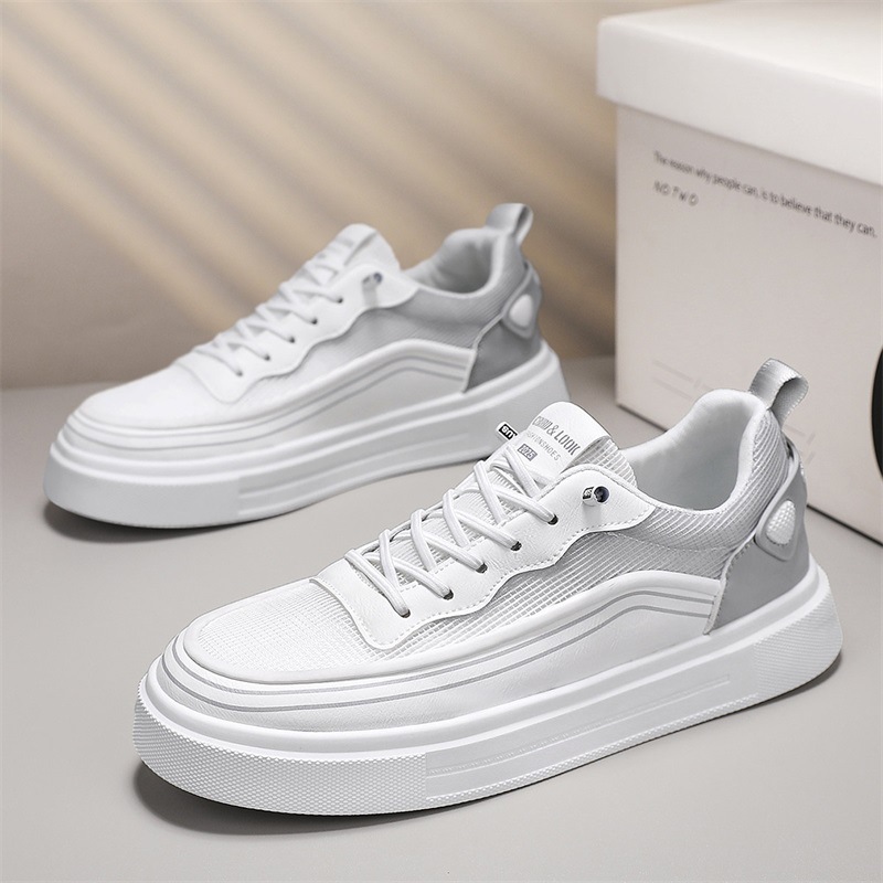 Zapatos de hombre de primavera y verano 2025 nuevo estilo simple tendencia de moda diaria cuatro estaciones todo-fósforo casual y cómodo zapatillas de deporte para hombre