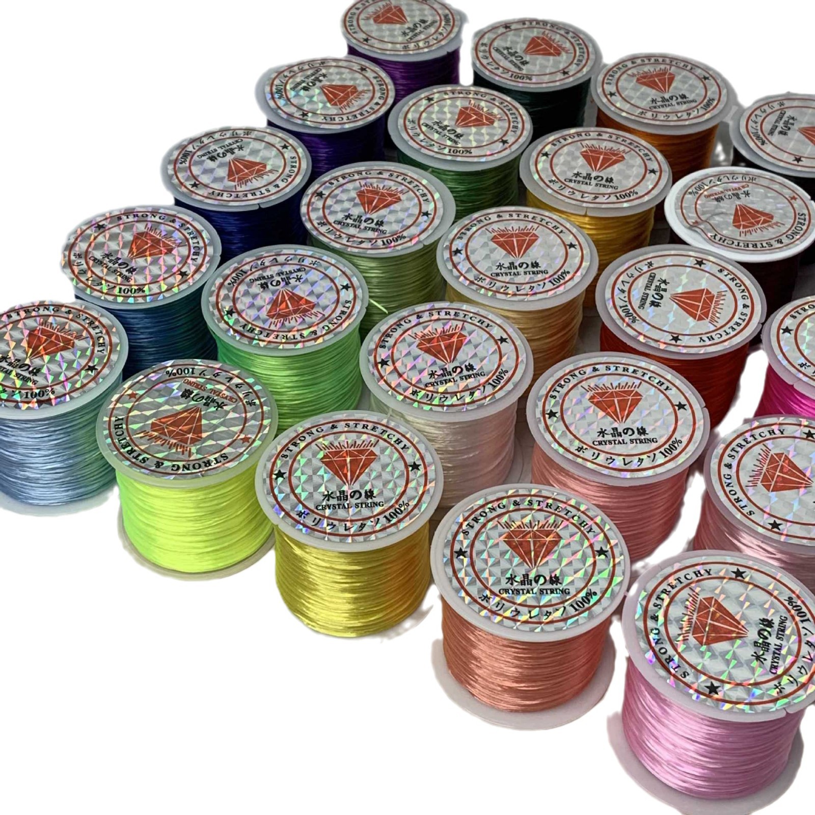 Cordón de pulsera de alta calidad de alambre plano elástico, cordón de cuentas resistente al desgaste, cordón de juego de alta elasticidad, cordón especial para pulsera