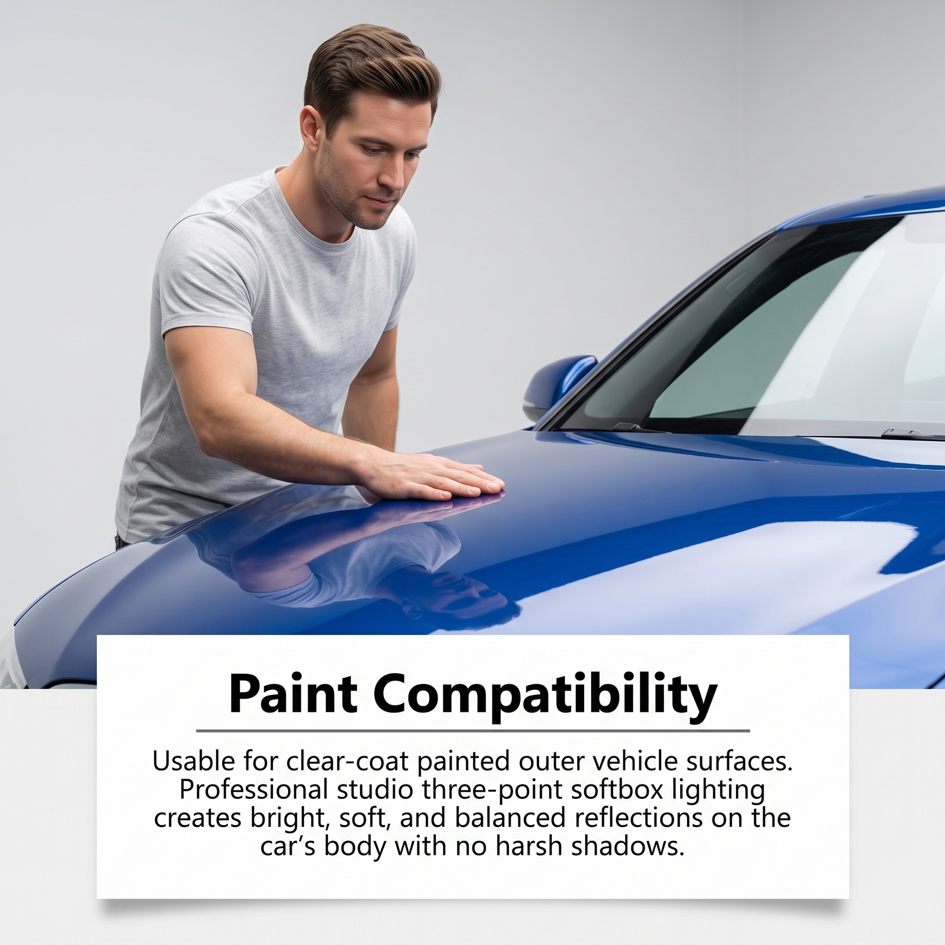 Car Clay Cleaning Kit: Gentle Stain Removal, Paint and Glass Cleaning, Refinishing, and Brightening for Daily Car Maintenance