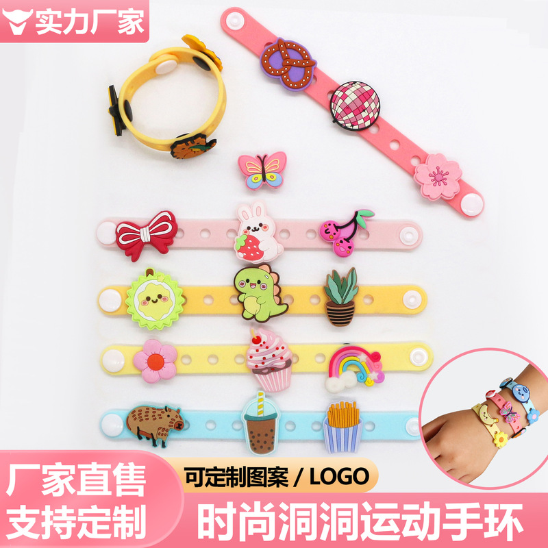 Amazon's Best-Selling Animal-Themed Clogs with Flower Charms, DIY Detachable Bracelets, Children's Decorative Bracelets Wholesale Amazon's Best-Selling Animal-Themed Clogs with Flower Charms, DIY Detachable Bracelets, Children's Decorative Bracelets Wholesale