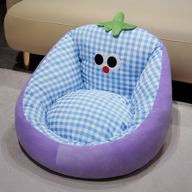 Ventana flotante de la sala de estar, niños de lectura de libros, almohadilla de futon gruesa otoño-invierno