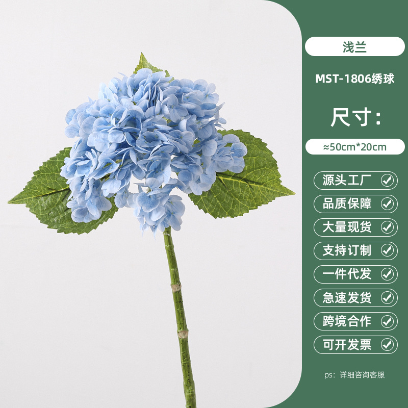 Simulación de sensación de mano 196 piezas de hidratación de mano de bodas de hidratación de mano de flores falsas de hidratación transfronteriza