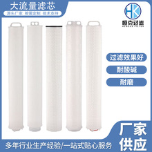 工业耐酸碱大流量过滤保护过滤器滤芯液体过滤器滤芯生产厂家