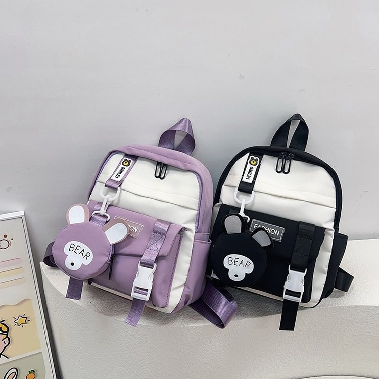 New Style Children's Cute Small Schoolbag Cartoon Casual Mini Travel Backpack Men's Bucket Girls' Backpack