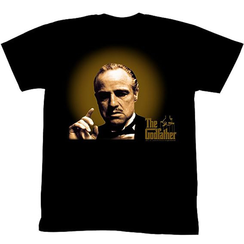 1972 the godfather movie godfather movie New American fried street retro loose T-shirt