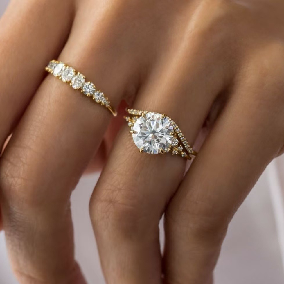 13g Weight Rings Classification 11, 5, 6 Ring Size 1 Set Quantity Casual, Street Occasion Alloy Material Geometric Pattern All Seasons Season Women's Gender Plating Design Classic Style Style 1 Set Classic Style Geometric Alloy Plating Women's Rings 23