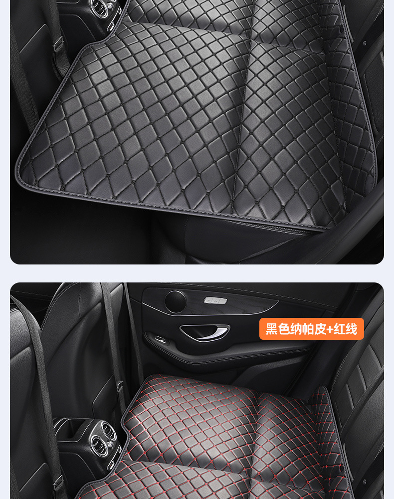 Car Backseat Sleeping Mat, Travel Sleeping Essential, Foldable Comfortable Inflatable Bed, Suitable for All Seasons, Rear Seat Car Folding Bed