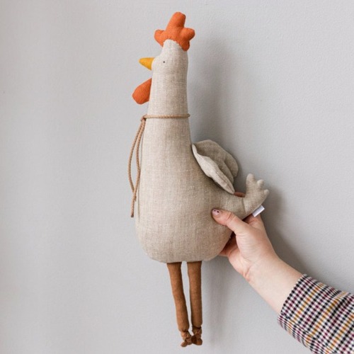 ins Danish fabric animal dolls creative baby sleeping dolls children's play house toys birthday gifts