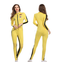 鑫樂 實拍連體機車服 夜店DS服 女鋼管舞熱舞服 出口情趣內衣賽車