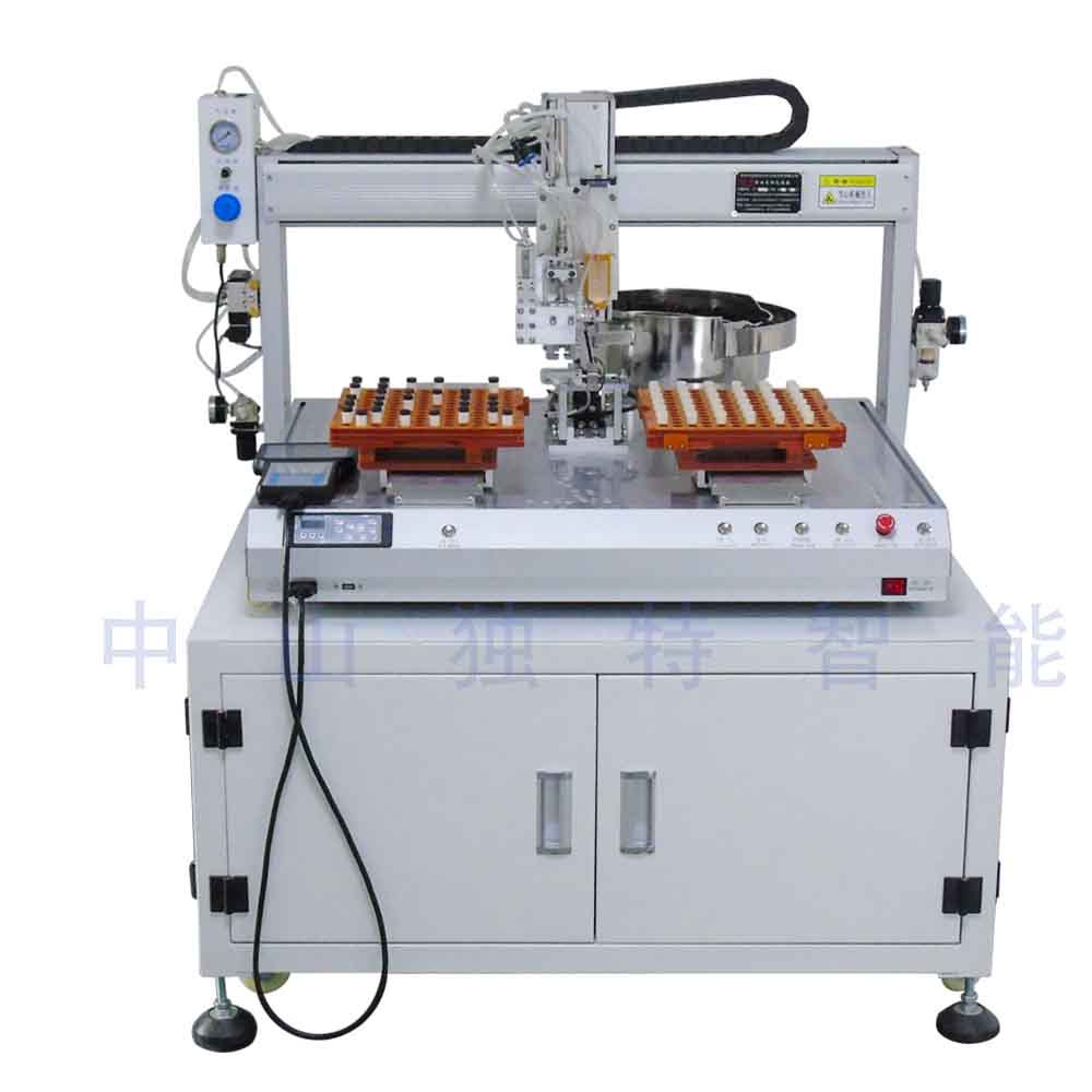 桌球杆头自动点胶机 盖帽机 DT-656 全自动打胶机 粘头皮机械直销