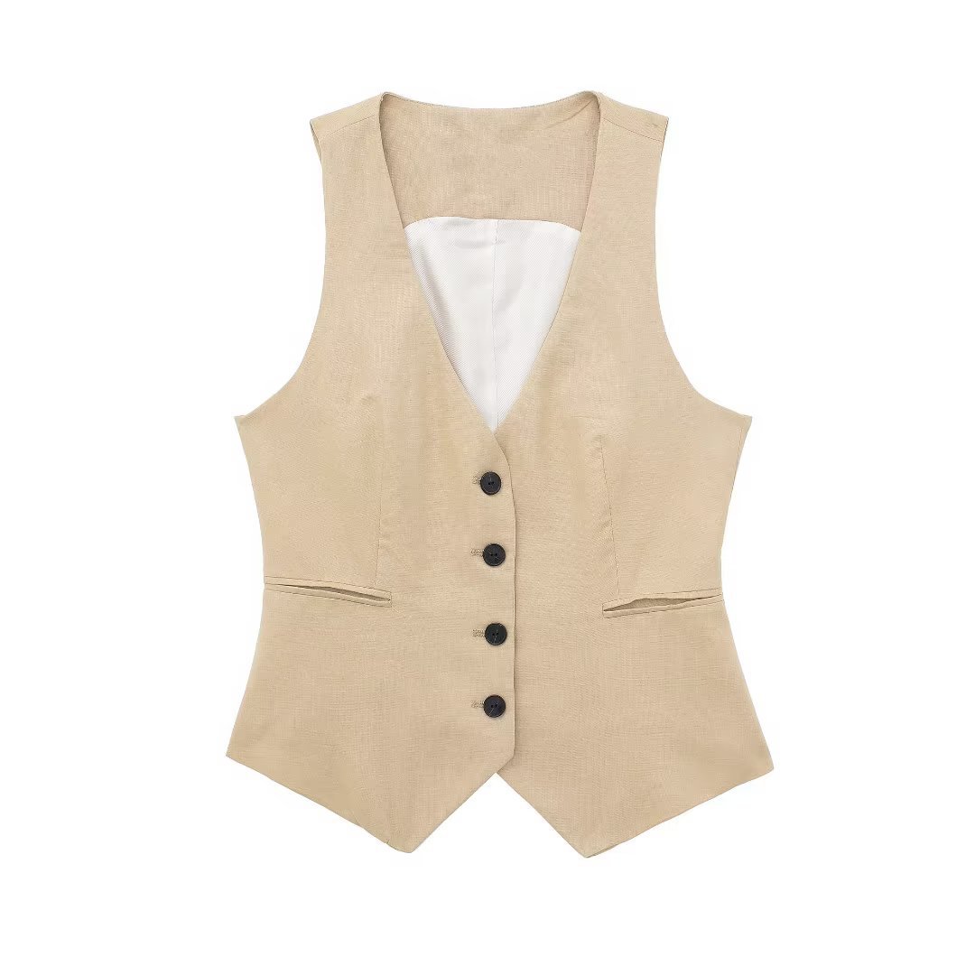 157g Weight Long Sleeve Sleeve Length Viscose fiber Fabric Type Pants Sets Sets Type 3 Pieces Set Quantity Daily Occasion Turndown Neckline Regular Fit Fit Type Solid Color Pattern Summer, Spring Season Women's Gender Business, Classic Style Style Women's Long Sleeve Blazers Business Classic Style Solid Color 5