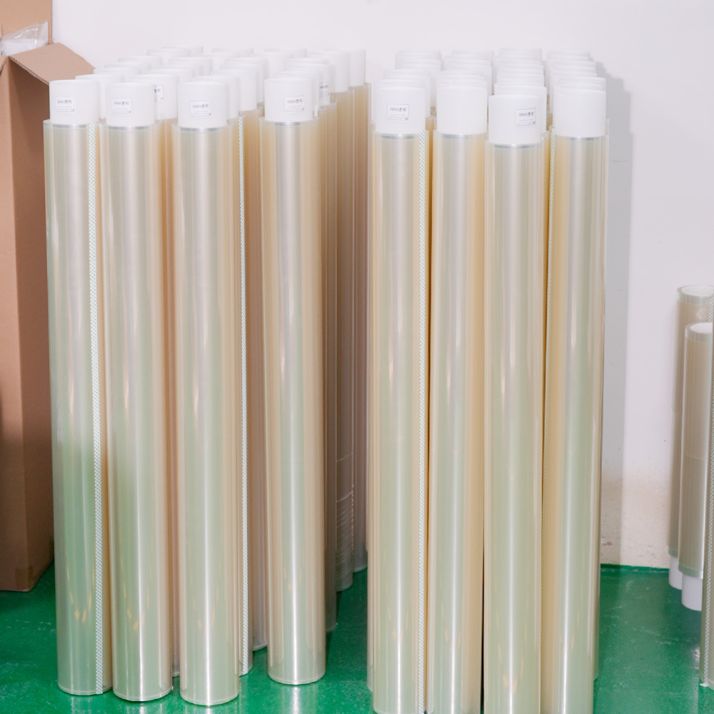 透明PET耐高温胶带粘性好不残胶500m无气泡绝缘固定防静电