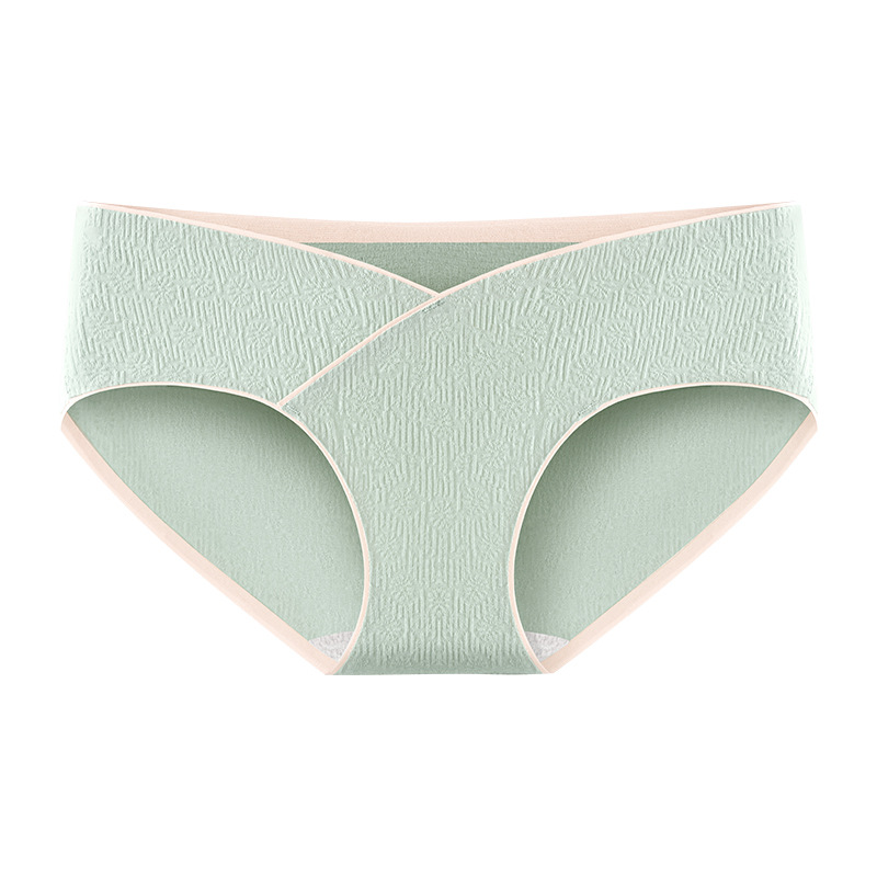 Ropa interior de maternidad, entrepierna de algodón, algodón, embarazo antibacteriano, temprano, medio y tardío, cintura baja, abdomen, ropa interior de gran tamaño, refrescante
