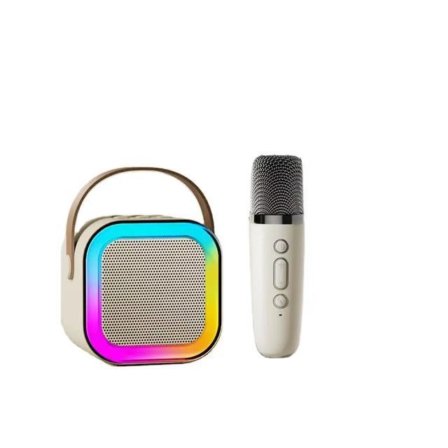 K12マイク音響マイク家庭KTVセット無線bluetooth児童広場ダンススピーカー一体歌唱機|undefined