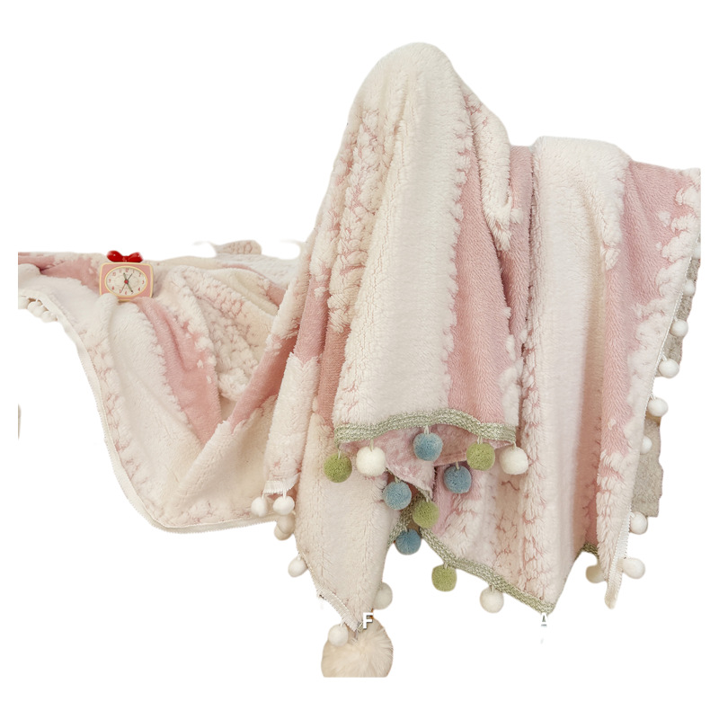 Oficina de almuerzo mantas de coral mantas de peluche mantas de aire acondicionado mantas de almuerzo individual mantas de cama con mantas de piernas de sofá