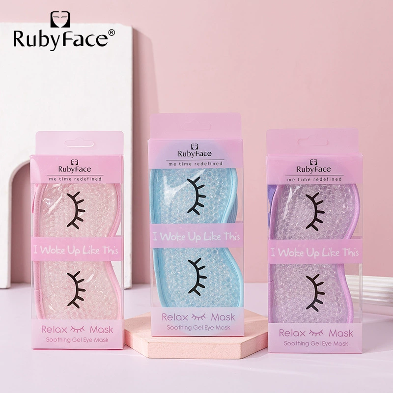 RUBYFACE спот холодные и горячие ледяные глазные маски ПВХ гель красоты глазные маски для сна глазные маски для снятия усталости