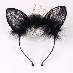 Sexy Underwear Accessories Korean Cat Ear Hairband 046 Holiday Party 568 Cute Women's Decorative Hairpin 121