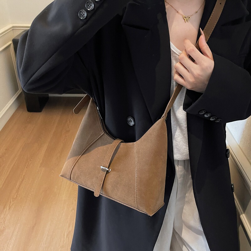高级感美拉德腋下包包女2025新款轻奢小众百搭单肩斜挎手提女式包|undefined