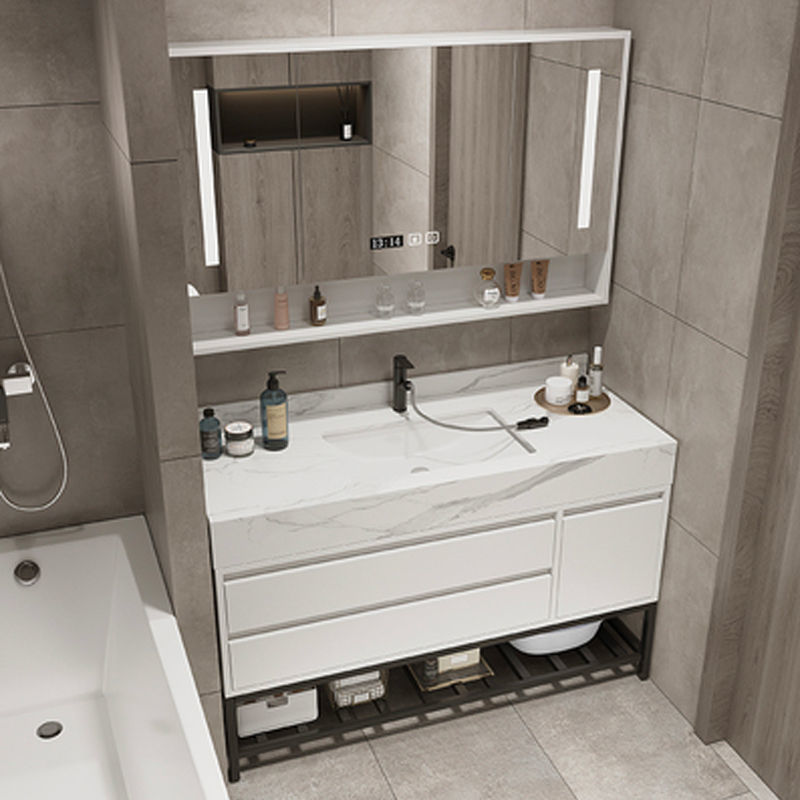 Washbasin Cabinet Combination Slate Bathroom Cabinet Combination Washbasin Modern Bathroom Rock