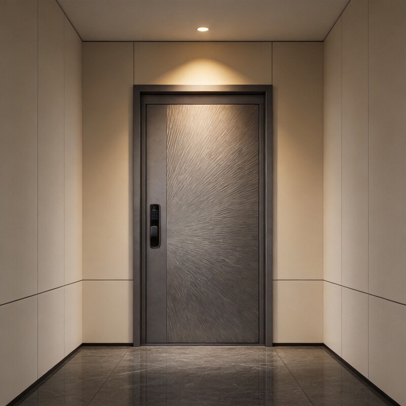 Foshan factory directly supplies aluminum carved doors and thickened 304 stainless steel anti-theft doors, supporting custom designs for rural self-built homes