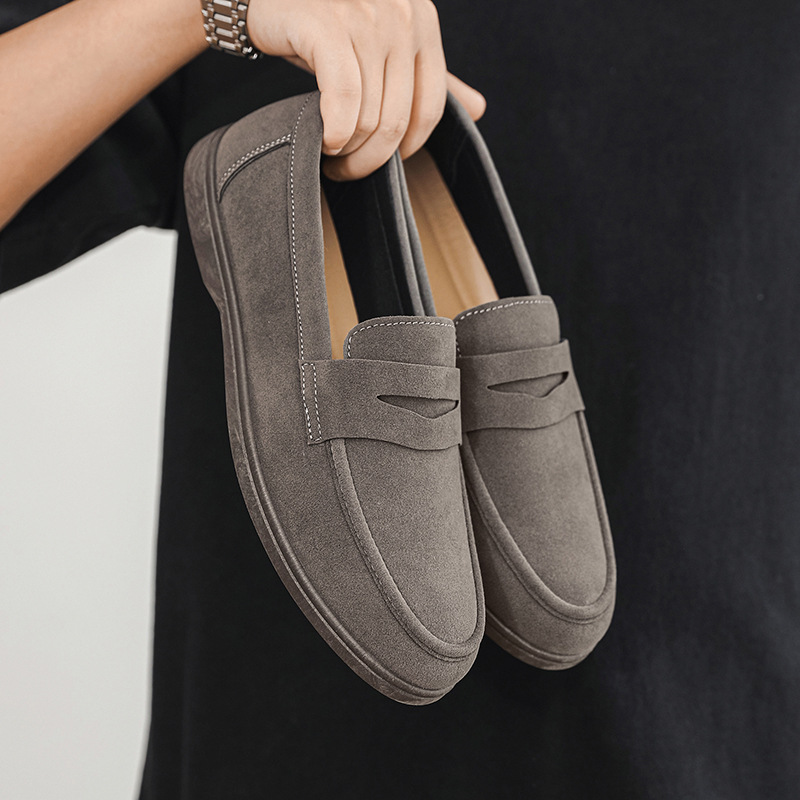 Kişi loafer ayaqqabı, böyük ölçü, gündəlik slip-on model