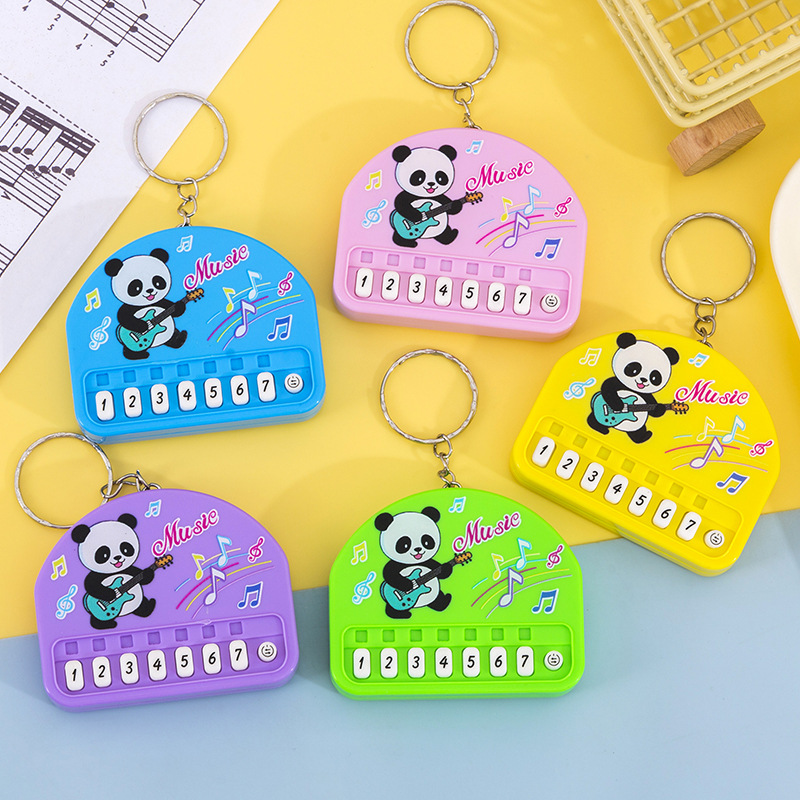 迷你掌上钢琴儿童电子琴可弹奏发光创意高颜值钥匙扣挂件小玩具