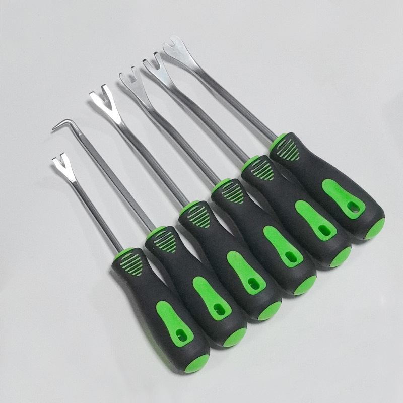 Desmontaje del panel de la puerta del destornillador de la hebilla de la palanca del automóvil, destornillador de la pala del cilindro, juego de gancho del sello de aceite, herramienta de mantenimiento del automóvil