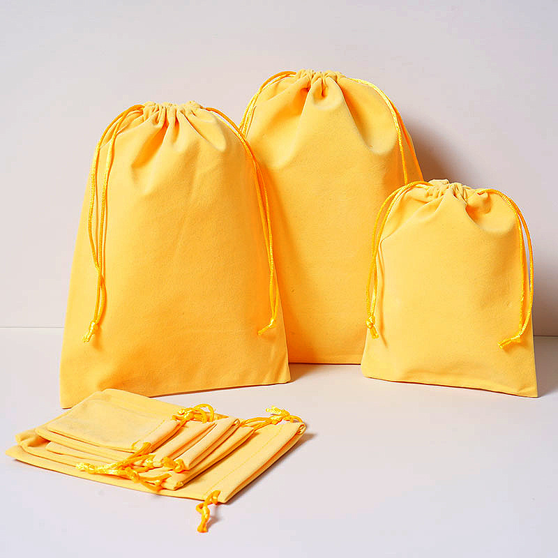 Yellow; 5*7cm; knitted bottom flannel