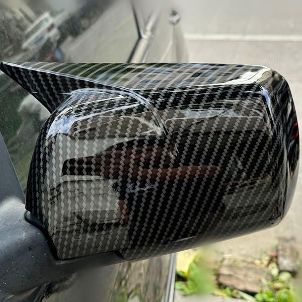 BMW X5 96-04 E53 탄소 섬유 리어 뷰 미러 호른 귀 쉘 수정을 위해 적당한