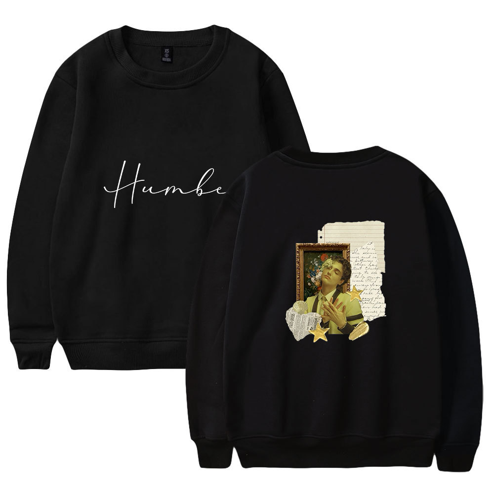 Humbe O-Neck Sweatshirts Women Men Long Sleeve Sweatshirts