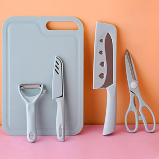 (Wholesale), knife stainless steel, set, full set, 5 pieces, Birthday gift