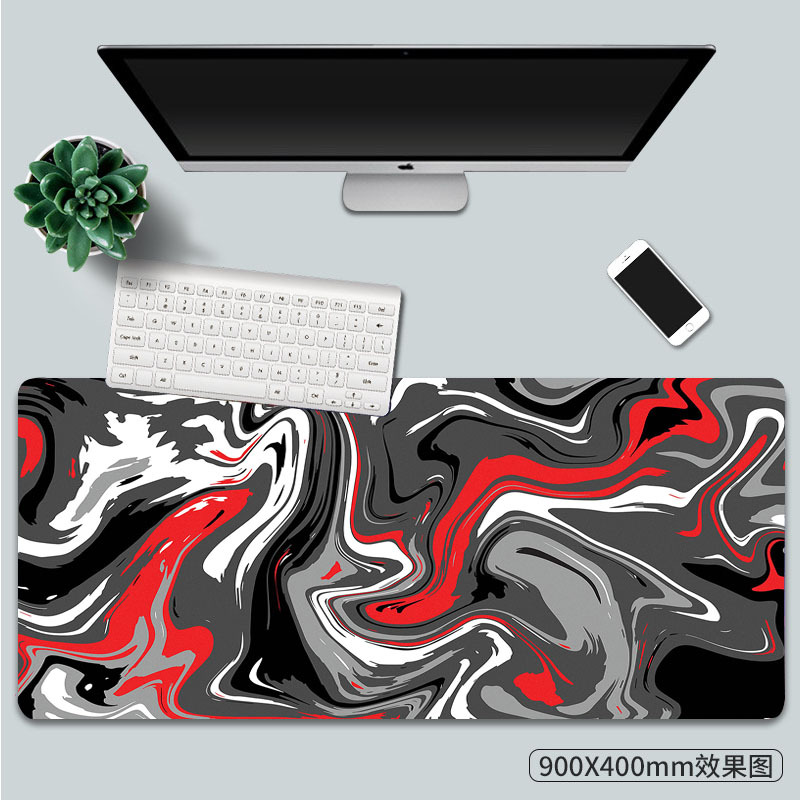 Transfronteriza al por mayor de fábrica nuevo patrón abstracto serie de carga inalámbrica mouse pad color mágico luminoso RGB mouse pad