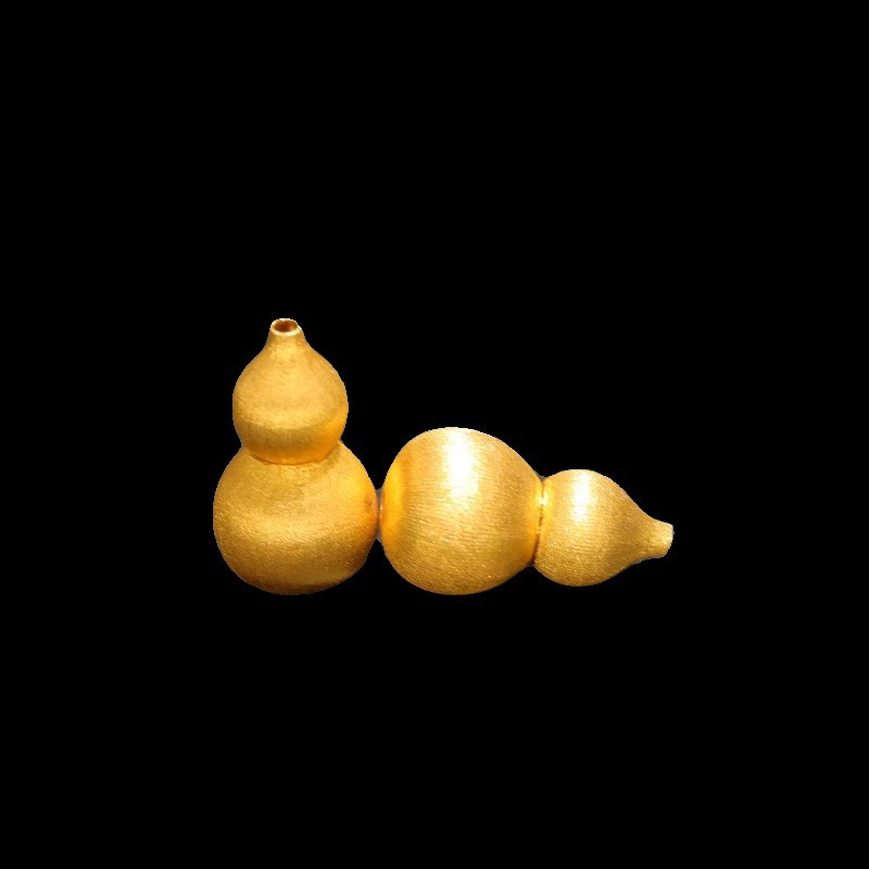Pearl Buckle, Spiral Buckle, Gourd Buckle, Spacer Beads, Handmade Beaded Braided Rope, Accessories, Brushed Gourd Buckle Head