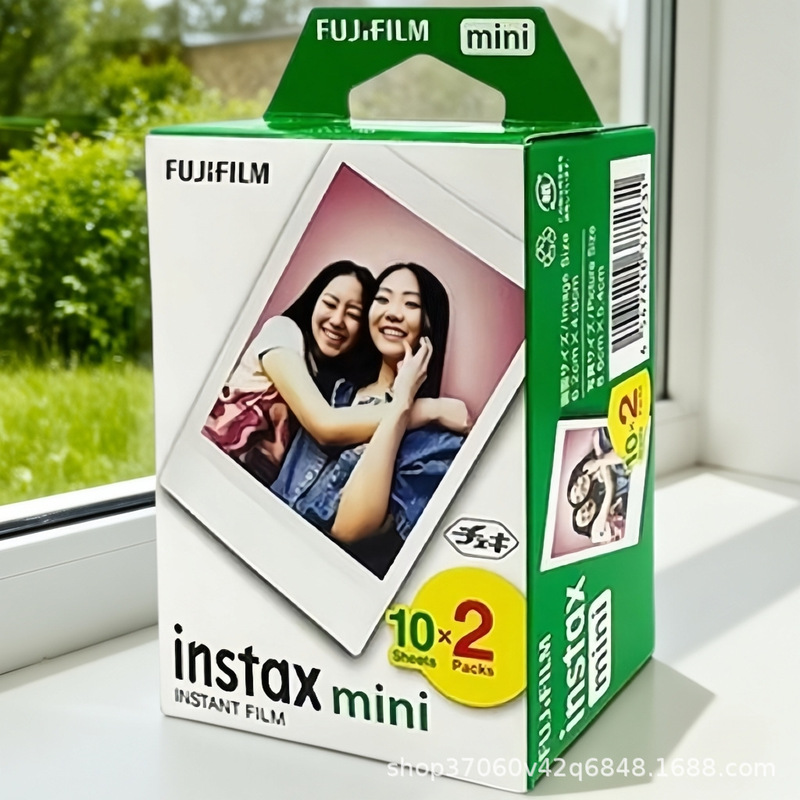 Fuji Min 3inch Instant Photo Paper with White Border, Universal Photo Paper for One-Shot Printing, Dropshipping Available