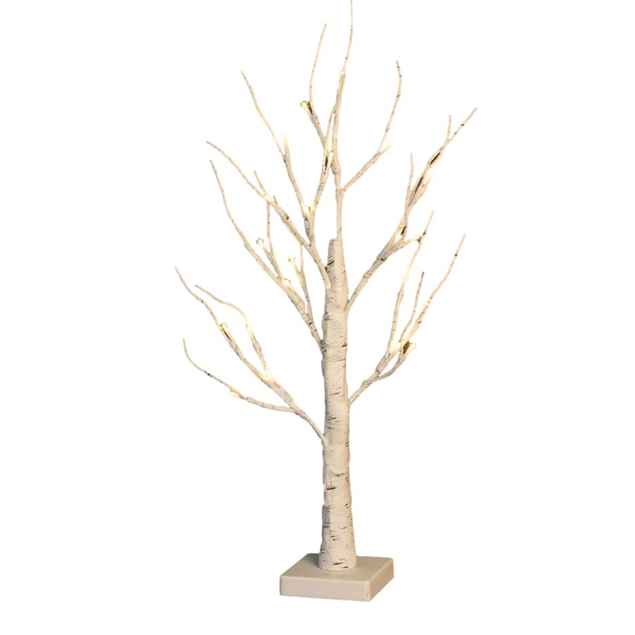 Lámparas LED para interiores, abedul blanco luminoso, año nuevo, festival de primavera, luces decorativas, vacaciones de Navidad, ambiente, paisajes, luces de árboles artificiales