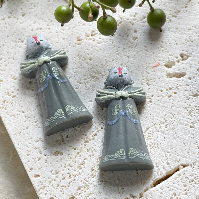 新款浪浪山小妖怪树脂配件diy手工发夹手机壳鞋花冰箱贴饰品材料|undefined