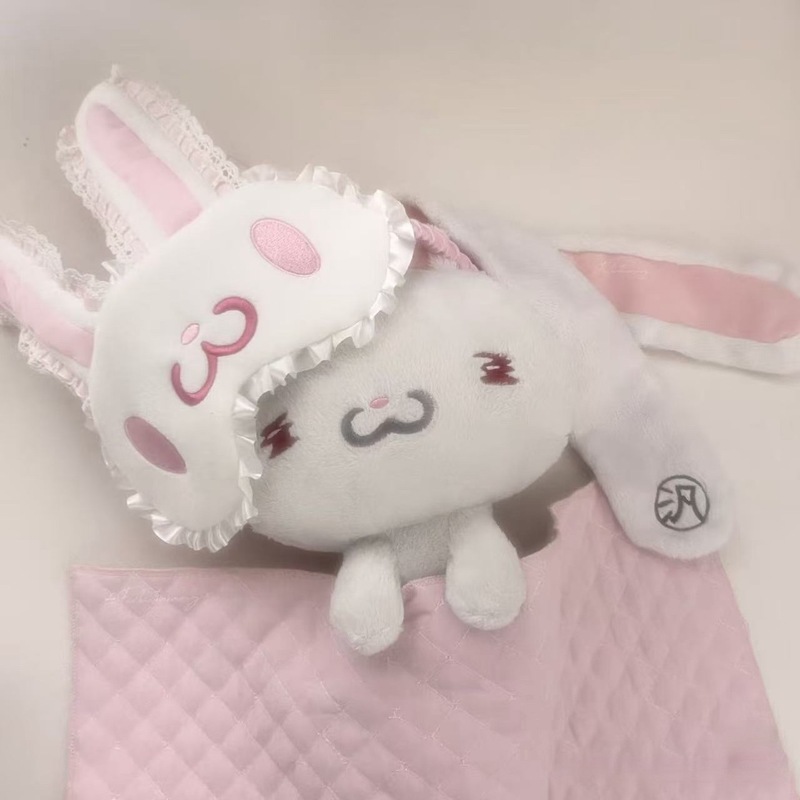 甜妹可爱卡通小兔子眼罩甜美少女心百搭新款眼罩头饰新款|undefined
