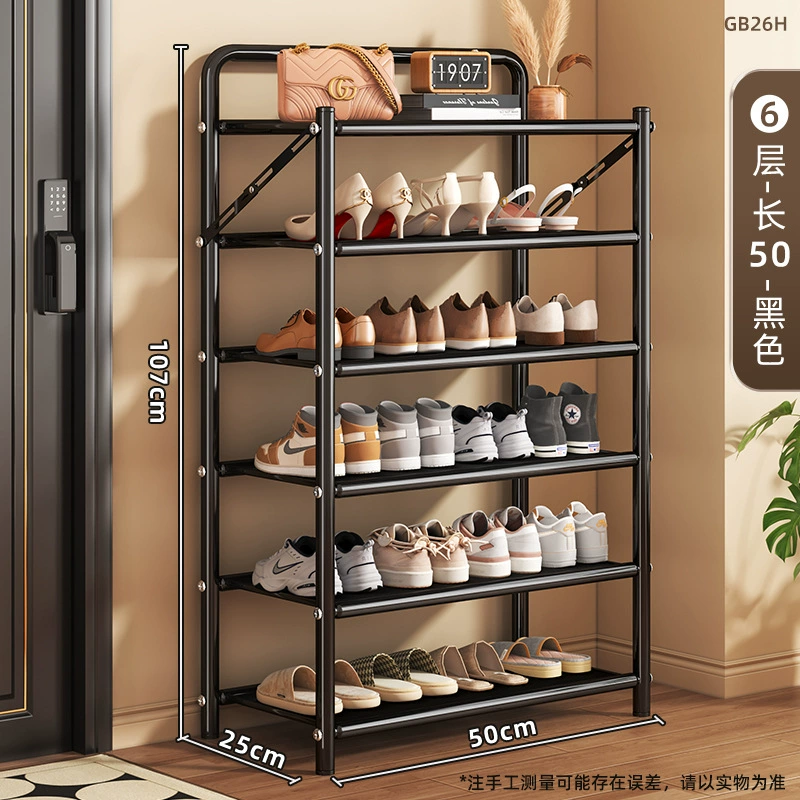 Renter-friendly Shoe Cabinet Multi-tier Shoe Rack Foldable from Yomiego