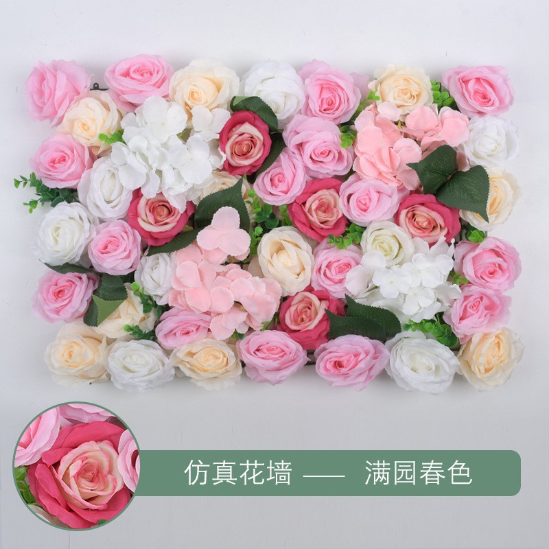 Muro de Flores de Hortensia para Decoración de Bodas, Arreglo Floral, Fondo de Pantalla, Alfombra de Pared, Arreglo Floral Artificial, Muro de Flores Famoso en Internet, Decoración de Bodas al por Mayor